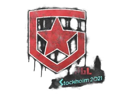 Zalakowane graffiti | Gambit Gaming | Sztokholm 2021