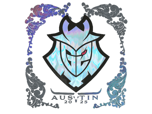 Klistermärke | G2 Esports (holo) | Austin 2025