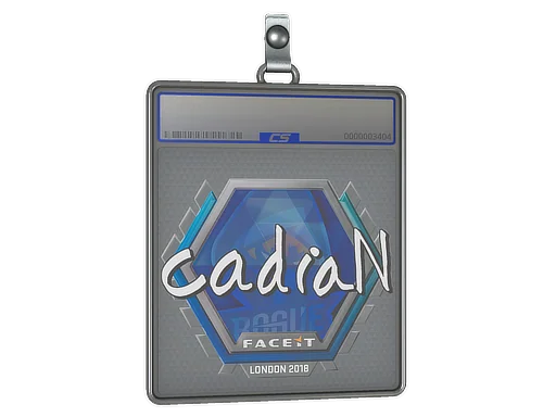 Placa de pegatinas | cadiaN | Londres 2018
