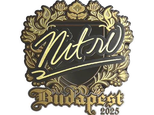 印花 | nitr0（金色）| 2025年布达佩斯锦标赛