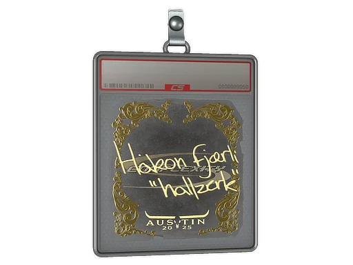 Sticker Slab | hallzerk (Gold) | Austin 2025