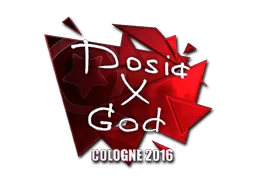 Klistermärke | Dosia (Foil) | Cologne 2016