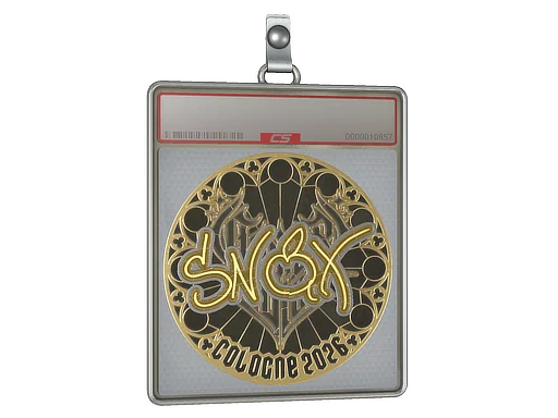 Aufkleberhülle | Snax (Gold) | Köln 2026