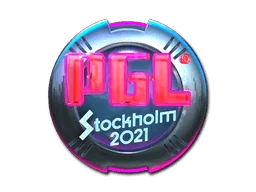 Pegatina | PGL (reflectante) | Estocolmo 2021