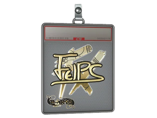 Sticker Slab | felps (Gold) | Paris 2023