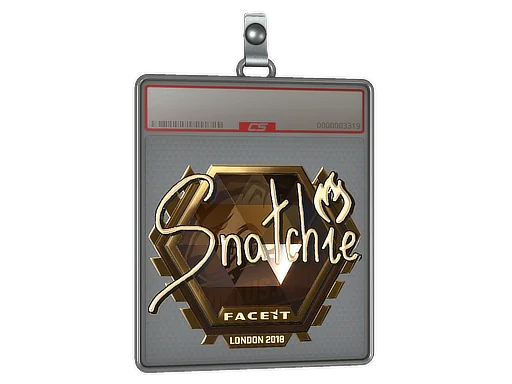Aufkleberhülle | snatchie (Gold) | London 2018