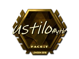 印花 | USTILO（金色）| 2018年伦敦锦标赛
