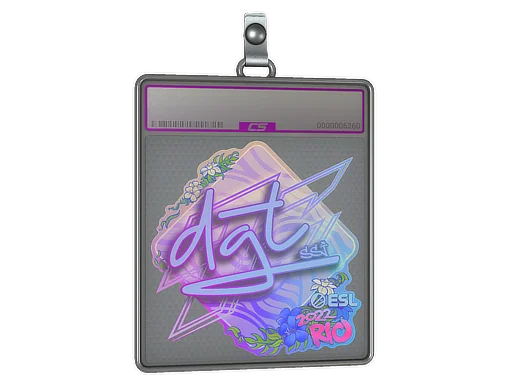 Sticker Slab | dgt (Holo) | Rio 2022