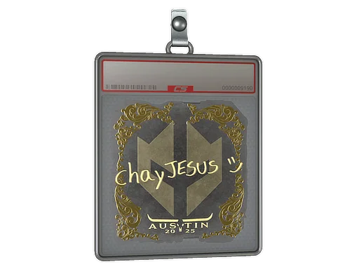 印花板 | chayJESUS（金色）| 2025年奥斯汀锦标赛