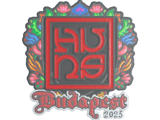 Adesivo | The Huns (Bordado) | Budapeste 2025