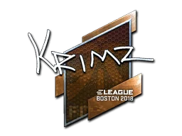 Adesivo | KRIMZ (Brilhante) | Boston 2018