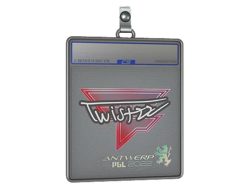 Placa de pegatinas | Twistzz | Amberes 2022