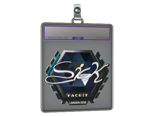 Klistermärkesfodral | SicK (Foil) | London 2018