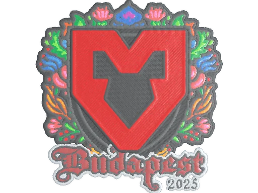 Klistermärke | MOUZ (broderi) | Budapest 2025