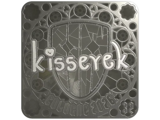 Aufkleber | kisserek (Glanz, Endplatzierung) | Köln 2026