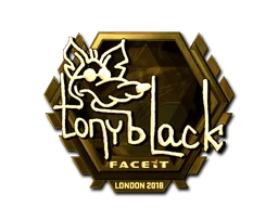 印花 | tonyblack（金色）| 2018年伦敦锦标赛
