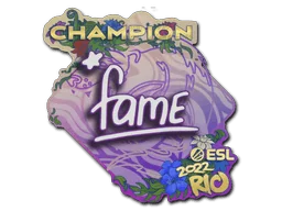 Aufkleber | fame (Meister) | Rio 2022