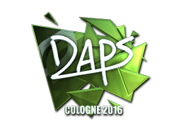 Klistermärke | daps (Foil) | Cologne 2016