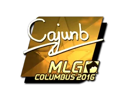 Sticker | cajunb (Gold) | MLG Columbus 2016