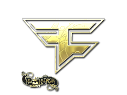 Aufkleber | FaZe Clan (Gold) | Paris 2023