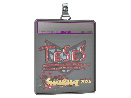 Klistermärkesfodral | TeSeS (holo) | Shanghai 2024