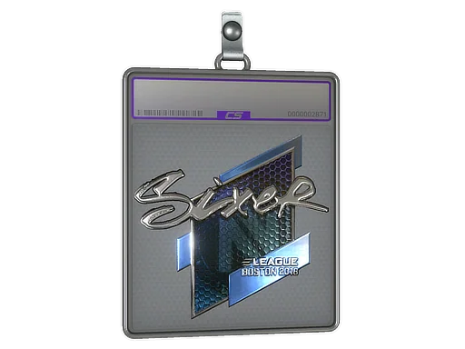 Placa de Adesivo | SIXER (Brilhante) | Boston 2018