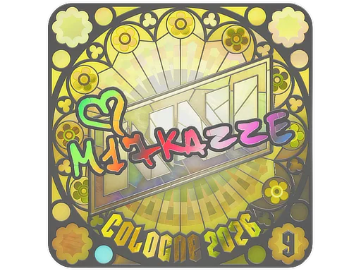 Naklejka | makazze (holograficzna, rankingowa) | Kolonia 2026