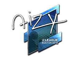 Klistermärke | aizy (Foil) | Boston 2018