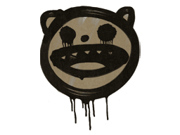 Sealed Graffiti | Happy Cat (Dust Brown)