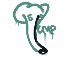 Grafite Lacrado | UMP-45 (Coice) (Verde sapo)