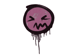 Sealed Graffiti | Grimace (Princess Pink)