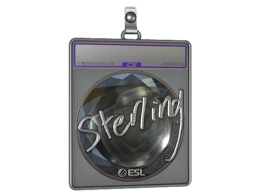 Placa de Adesivo | sterling (Brilhante) | Katowice 2019