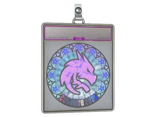 Placa de Adesivo | Team Spirit (Holográfico) | Colônia 2026
