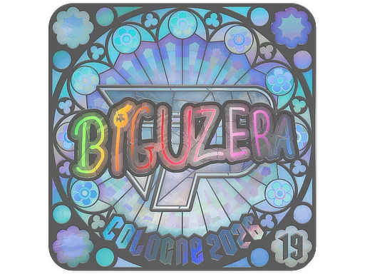 Naklejka | biguzera (holograficzna, rankingowa) | Kolonia 2026