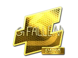 Klistermärke | FalleN (Guld) | Atlanta 2017