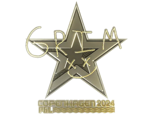 印花 | Grim（金色）| 2024年哥本哈根锦标赛