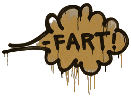 Sealed Graffiti | Fart (Desert Amber)