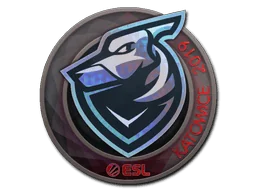 Klistermärke | Grayhound Gaming (Holo) | Katowice 2019