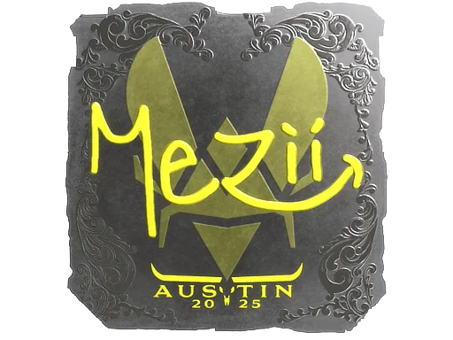 Naklejka | mezii (foliowana) | Austin 2025