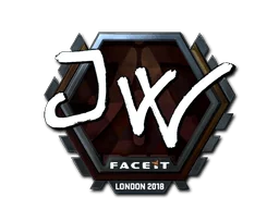 Pegatina | JW (reflectante) | Londres 2018