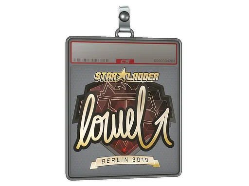 Aufkleberhülle | loWel (Gold) | Berlin 2019