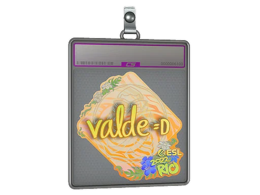 Sticker Slab | v4lde (Holo) | Rio 2022