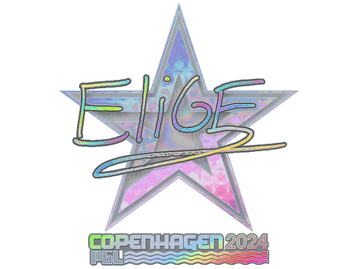 Klistermärke | EliGE (holo) | Copenhagen 2024