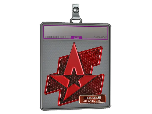Klistermärkesfodral | Astralis (Foil) | Atlanta 2017