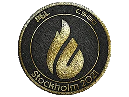 Naszywka | Copenhagen Flames (złota) | Sztokholm 2021