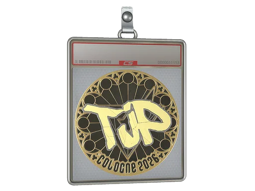 Aufkleberhülle | TjP (Gold) | Köln 2026
