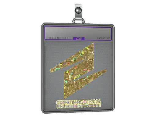 Placa de pegatinas | ECSTATIC (purpurina) | Copenhague 2024