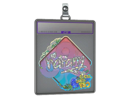 Placa de pegatinas | nafany (purpurina) | Río 2022