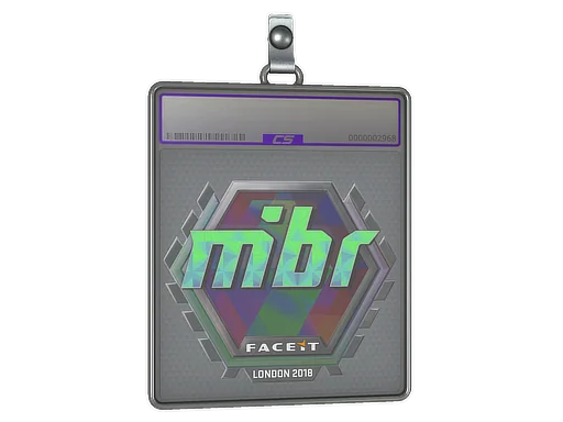 Sticker Slab | MIBR (Holo) | London 2018