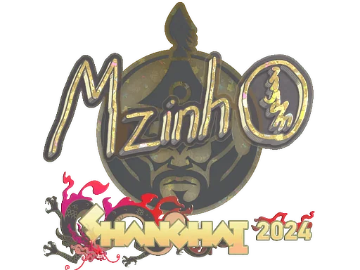 Klistermärke | mzinho (glitter) | Shanghai 2024